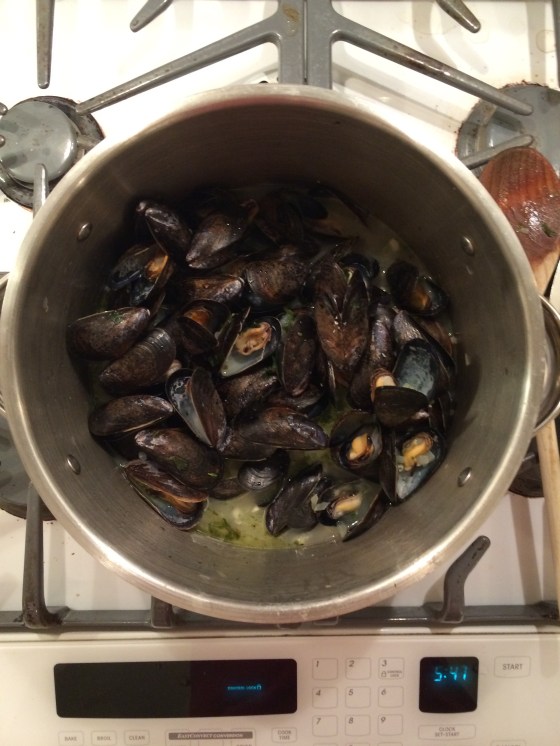 It is important that you remove any mussels that have not opened.