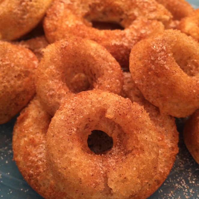 Baked Cinnamon Donuts
