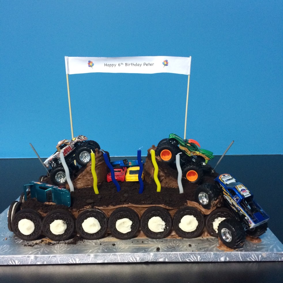 Monster Truck Cake