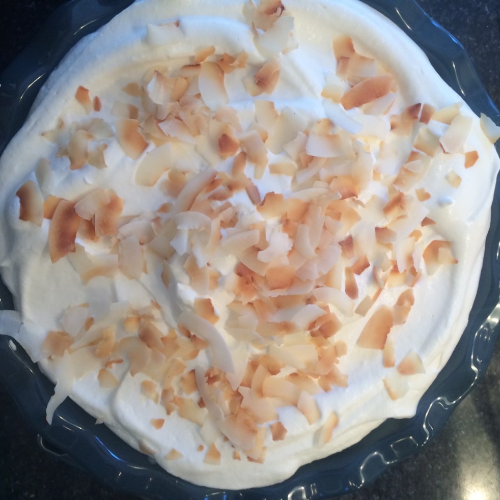 Coconut cream pie