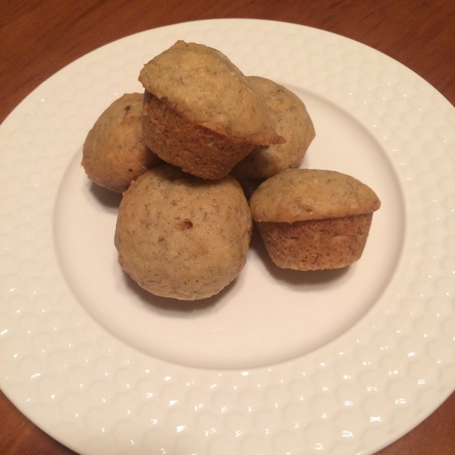 Mini Banana Muffins