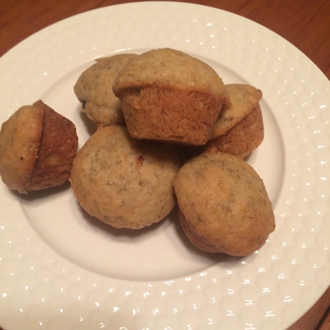 Mini Banana Muffins